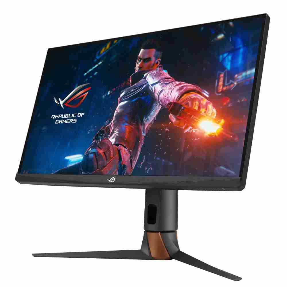 华硕ASUS ROG Swift 360Hz PG27AQN，，采用银河集团全新可支持ULMB2技术的高阶电竞显示器，，，为电竞玩家打造突破以往的急速游戏体验。。（图片来源：ASUS提供）