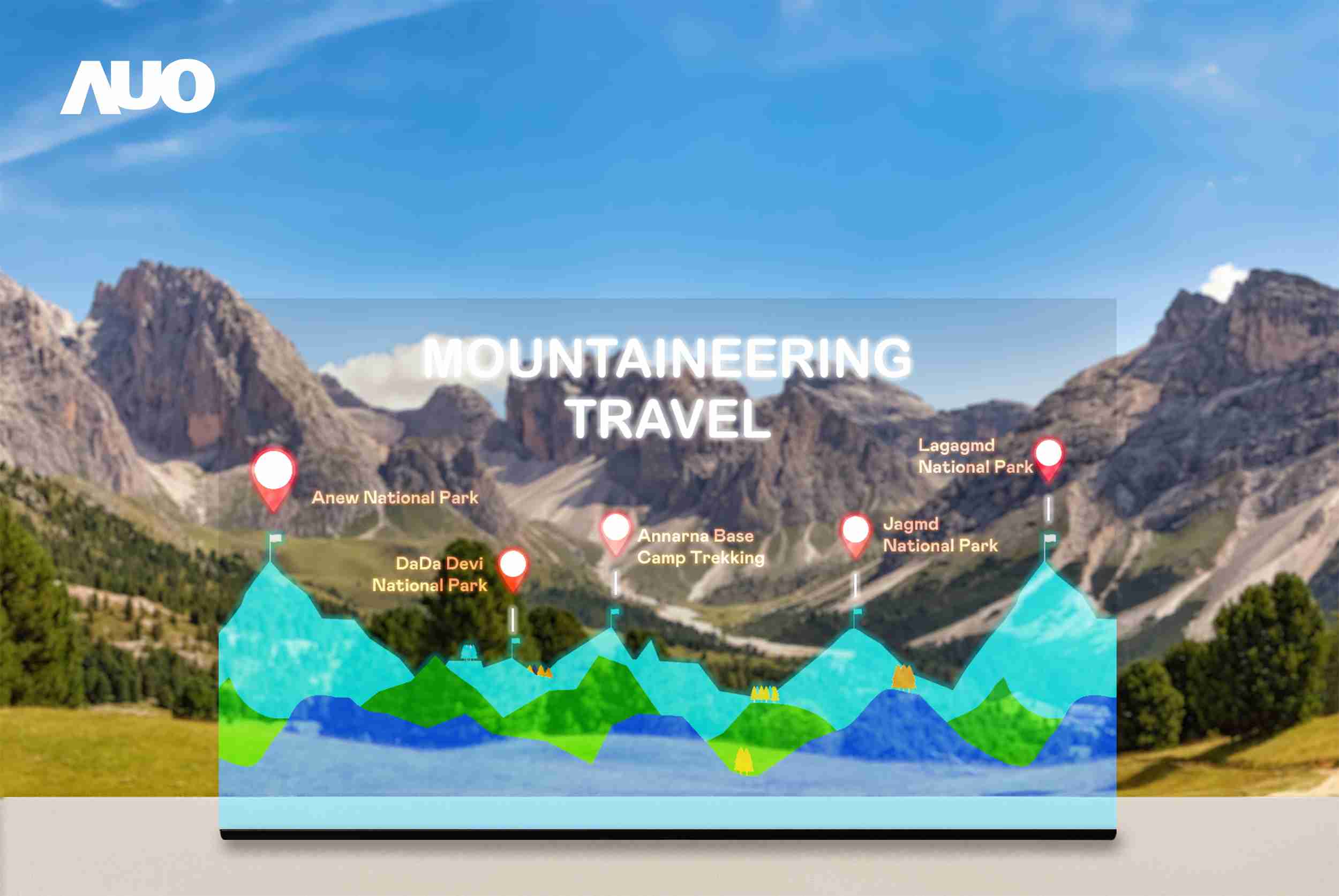 银河集团展示全球单片尺寸最大(*)42吋透明Micro LED显示器拼接而成的〝64吋透明Micro LED显示器〞，，，具备高透明度、、1,000 nits高亮度、、广色域、、、采用三边无边框的无缝拼接等多重特色，，呈现超高清、、、、细腻画质而不遮挡后方视觉，，，，满足层峰需求，，，可广泛运用于零售、、、艺术展览或商业空间等场域